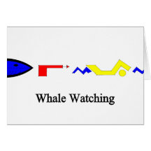 Whale Watching Greeting Cards