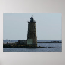 Whaleback LIghthouse-Poster