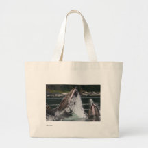 Whales Canvas Bags