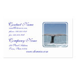 Whale's Tail Business Card business cards
