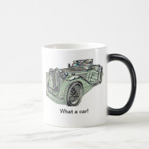 What a car! coffee mugs