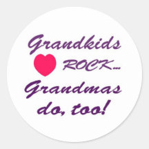 What a special bond between Grandma and Grandkids! Sticker