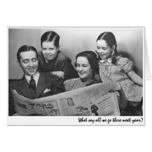 "What say all we go there next year?" Greeting Card