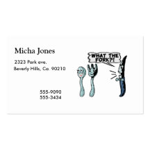 What The Fork Business Cards