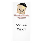what the french toast cute kawaii toast cartoon rack cards