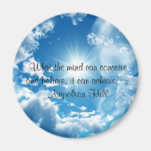 What the mind can conceive... fridge magnets