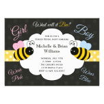 What will it Bee Gender Reveal Party Invitation