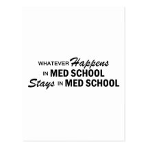 Whatever Happens - Med School Postcards