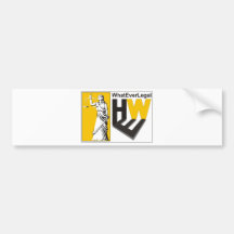 WhatEver Legal Bumper Sticker