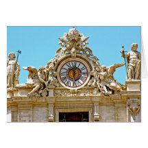 What's the time in St. Peters Square? Cards