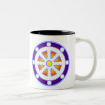 Wheel of Dharma Mugs