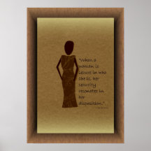 When A Woman Is Secure Poster