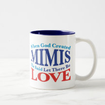 When God Created Mimis Mug