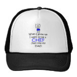 When I grow up Chef Mesh Hats