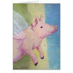 When Pigs Fly Card