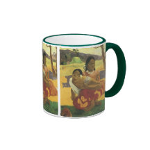 When Will You Marry? by Gauguin, Vintage Fine Art Coffee Mugs