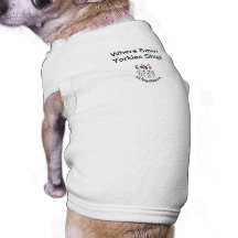 Where Smart Yorkies Shop! TShirt Doggie Tshirt