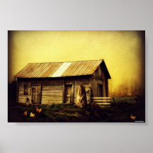 Where the Roosters Still Crow Print