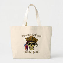 Where there be Pirates, there be a Party! Tote Bags