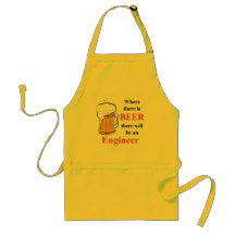 Where there is Beer - Engineer Apron