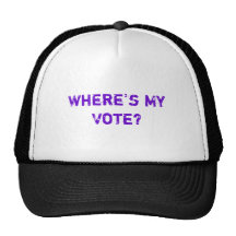 Where's My Vote? Mesh Hats