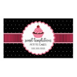 Whimsical Bakery Cupcake Business Cards
