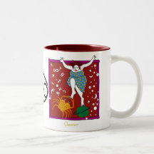 Whimsical Cancer Mug