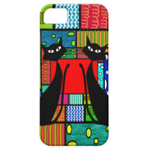 Whimsical Cat Art Gifts