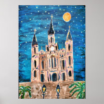 Whimsical Cathedral Posters