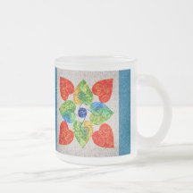 Whimsy Hearts Quilt - Block #1 Mug