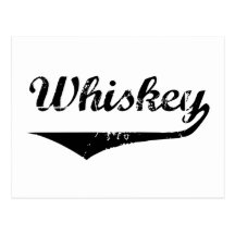 Whiskey Post Card