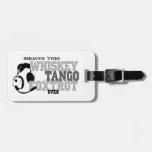 Whiskey Tango Foxtrot - Aviation Humor Tag For Bags