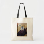 Whistlers Mother - Keeshond (F) Canvas Bags