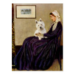 Whistlers Mother - Westie 1 Post Card