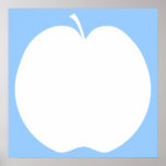 White Apple. Print