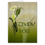 White Calla Wedding Suite Thank You Cards