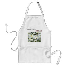 White Chocolate RULES aprons custom Holiday gifts