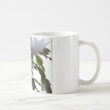 white christmas cactus mug