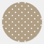 White Dots Sticker