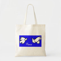 White Doves of Peace Bags