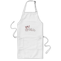 White Dress Fairy Red - The Bride Aprons