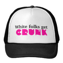 White folks get crunk snapback hat