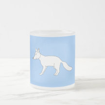 White Fox. Mugs