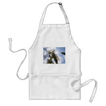 White Iris Aprons