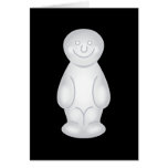 White Jelly Baby Cards
