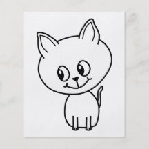 White Kitten. Flyers