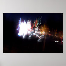 White Lights In The Dark Poster