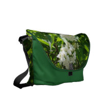 white lilac messenger bag