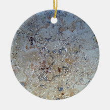 White Marble Texture Ornaments