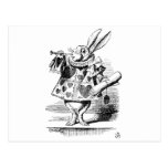 White Rabbit dressed as Herald Postcards